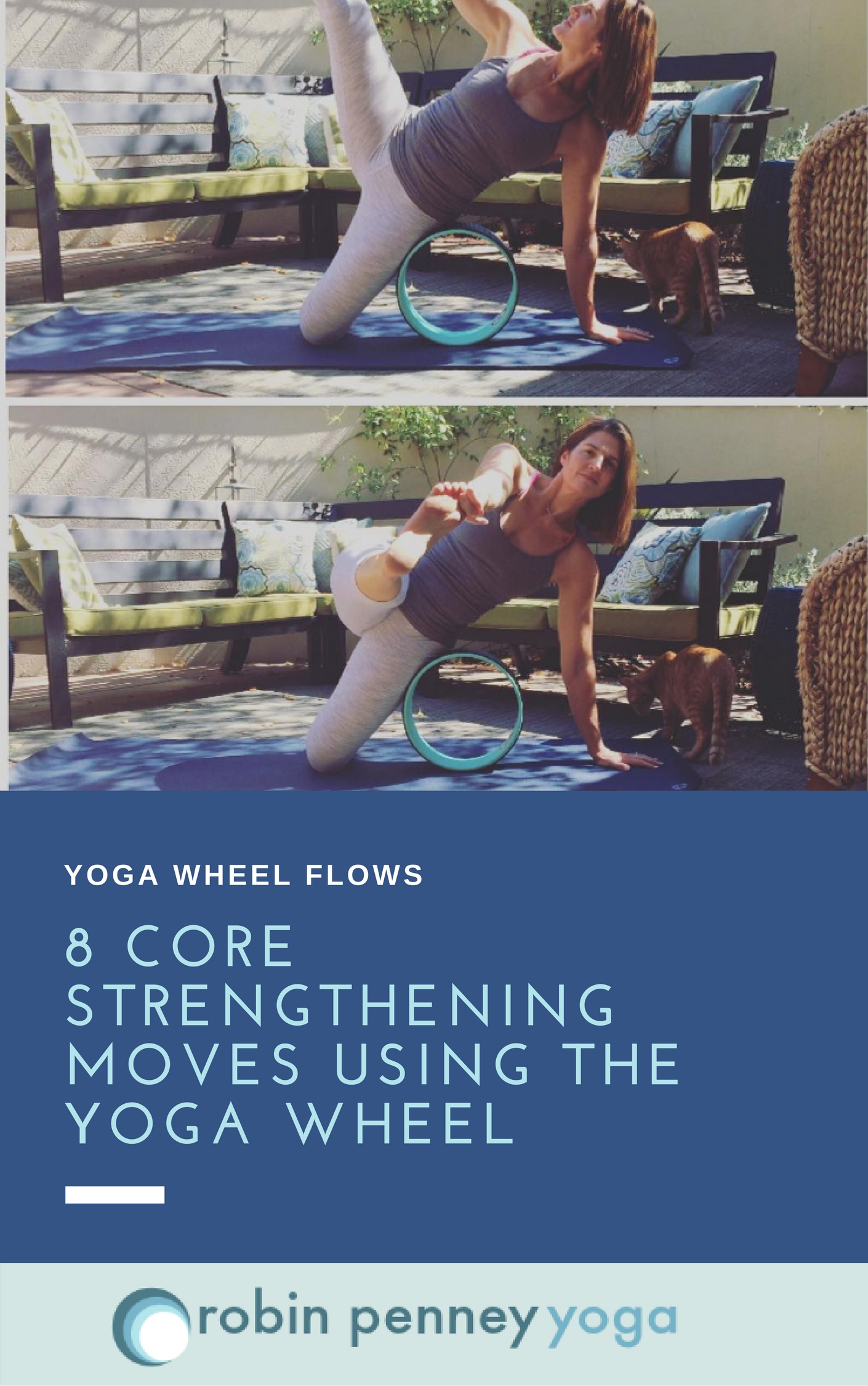 Core Strengthening Moves Using the Yoga Wheel