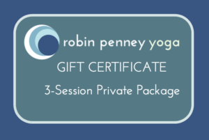 3-session Private Yoga Package GC