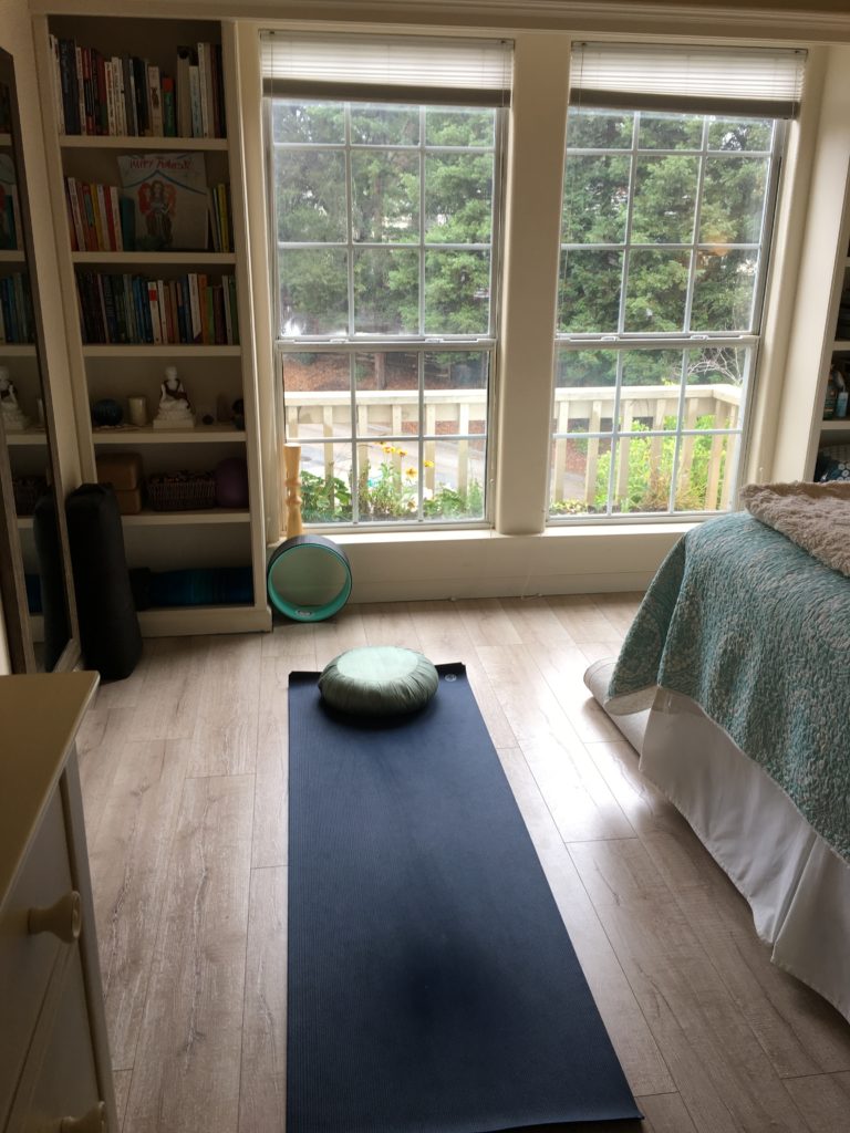 Creating a Small Apartment Yoga Space