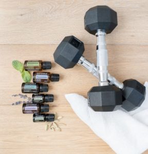 Workout with Essential OIls